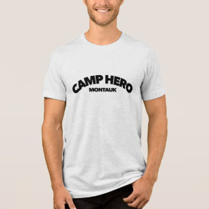 Camp Hero Montauk State Park Vintage Das Ende Tri-Blend Shirt