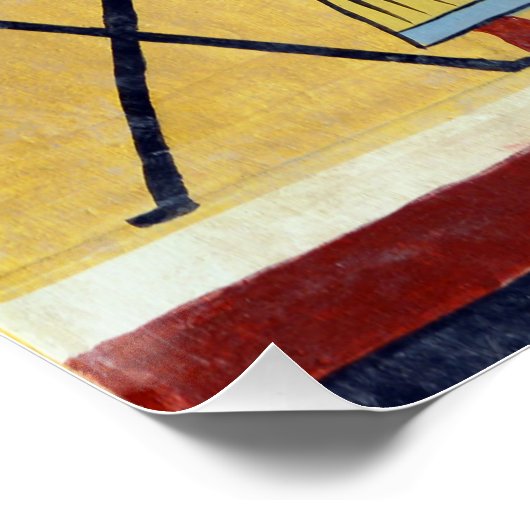 Camp hocker Fresco Priestesses sprechen Replik anc Poster (Ecke)