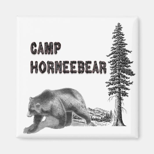 Camp Horneebear Magnet (Vorne)