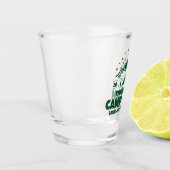 Camp Junggeselinnen-Abschied Außenbereich Schnapsglas (Links)