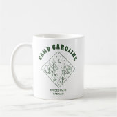 Camp Junggeselinnen-Abschied Bridesmaid Custom Kaffeetasse (Links)