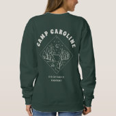 Camp Junggeselinnen-Abschied Bridesmaid Custom Sweatshirt (Rückseite)