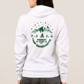 Camp Junggeselinnen-Abschied Bridesmaid Hoodie (Rückseite)