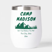 Camp Junggeselinnen-Abschied Camping Wandern (Rückseite)