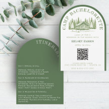 Camp Junggeselinnen-Abschied Camping Weekend Green