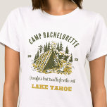 Camp Junggeselinnen-Abschied Family Camping Trip C T-Shirt<br><div class="desc">Erleben Sie Abenteuer mit Camp Junggeselinnen-Abschied Custom T - Shirt! Freuen Sie sich auf einen unvergesslichen Junggeselinnen-Abschied, der die Freude im Freien mit personalisiertem Stil verbindet. Diese maßgeschneiderten T - Shirt sind die perfekte Ergänzung zu Ihrem Camping-Fest und sorgen für eine Touch von Eleganz und Individualität. Erleben Sie Ihr Camping...</div>