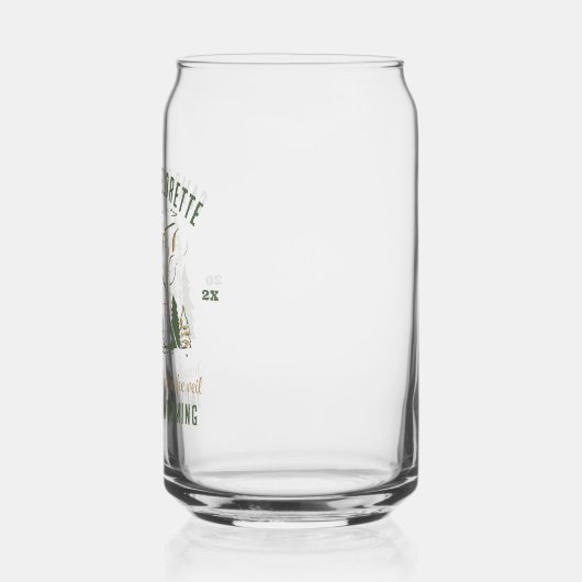 Camp Junggeselinnen-Abschied Girls Camping Trip Cu Dosenglas (Links)