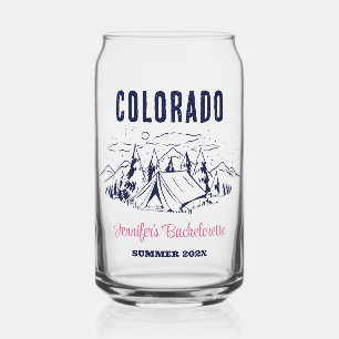 Camp Junggeselinnen-Abschied Girls Trip Custom Cam Dosenglas