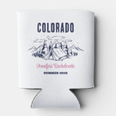 Camp Junggeselinnen-Abschied Girls Trip Custom Cam Dosenkühler (Rückseite)