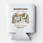 Camp Junggeselinnen-Abschied Girls Trip Glamping Dosenkühler (Rückseite)