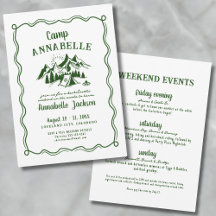 Camp Junggeselinnen-Abschied Girls Wochenende