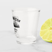 Camp Junggeselinnen-Abschied Mountain Bach Night H Schnapsglas (Rechts)