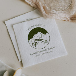 Camp Junggeselinnen-Abschied Theme Napkins Serviette