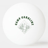 Camp-Junggeselinnen-Abschied Tischtennisball (Rückseite)
