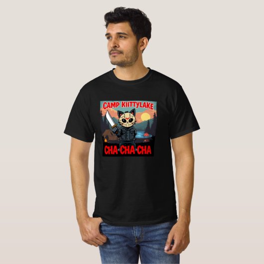 Camp Kitty Lake Killer T-Shirt (Vorne ganz)