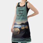 Camp Koch Camping am See Erwachsene Große Schürze (InSitu)