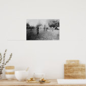 Camp Lewis, WA - Soldaten entlassen Amerikaner Poster (Küche)