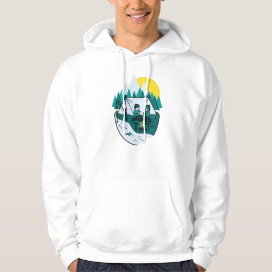 Camp-Liebe Hoodie (Vorderseite)