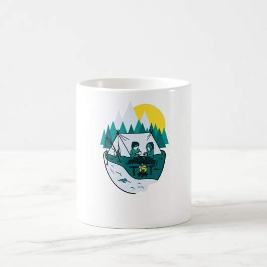 Camp-Liebe Kaffeetasse (Mittel)
