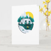 Camp-Liebe Karte (Gelbe Blume)