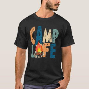 Camp Life Camp Life Camping Reise Summer Vibes T-Shirt