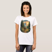 Camp Life Feels Right – Meadow Path Tee USA (Vorne ganz)