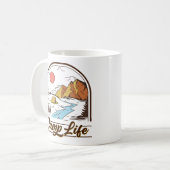 Camp Life Mountain Camping Kaffeetasse (Vorderseite Links)