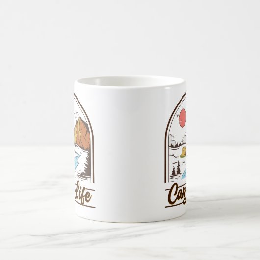 Camp Life Mountain Camping Kaffeetasse (Mittel)