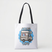 Camp Life | Retro Camper Personalisiert