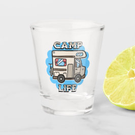 Camp Life | Retro Camper Schnapsglas