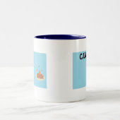 Camp-Mama! Zweifarbige Tasse (Mittel)