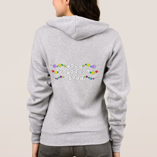 Camp Mataponi Freundschaft Bracelet Hoodie (Rückseite)