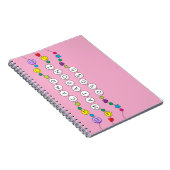 Camp Mataponi Freundschaft Bracelet Notebook Notizblock (Rechte Seite)