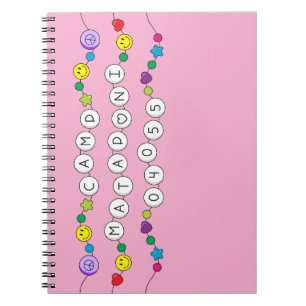 Camp Mataponi Freundschaft Bracelet Notebook Notizblock