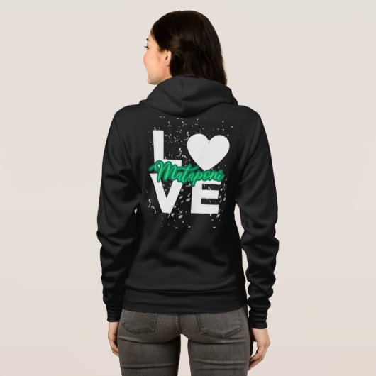 Camp Mataponi Liebe Hoodie (Schwarz voll)