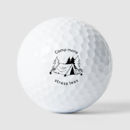 Camp mehr Stress weniger Wert Golf Ball