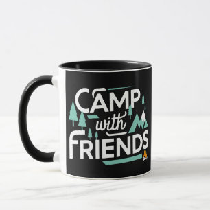 Camp mit Freunden, Entdecken Sie die Wildnis Tasse