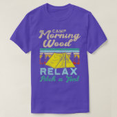 Camp Morning Wood Design Camper Morning Wood (1) T-Shirt (Design vorne)