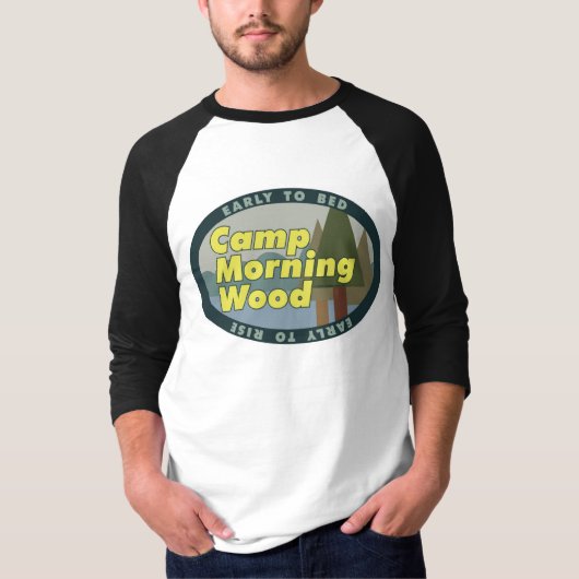 Camp Morning Wood T-Shirt (Vorderseite)