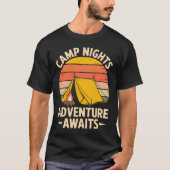 Camp Nights Circle Tee (Vorderseite)