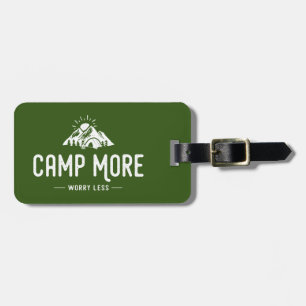 Camp noch Besorgnis erregender Gepäckanhänger