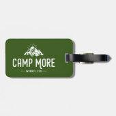 Camp noch Besorgnis erregender Gepäckanhänger (Rückseite horizontal)