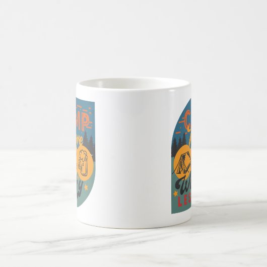 Camp noch Besorgnis erregender Kaffeetasse (Mittel)