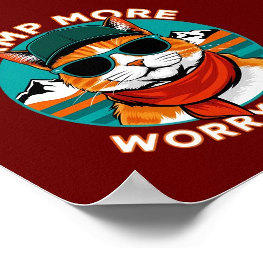 Camp noch Besorgnis erregender Poster (Ecke)