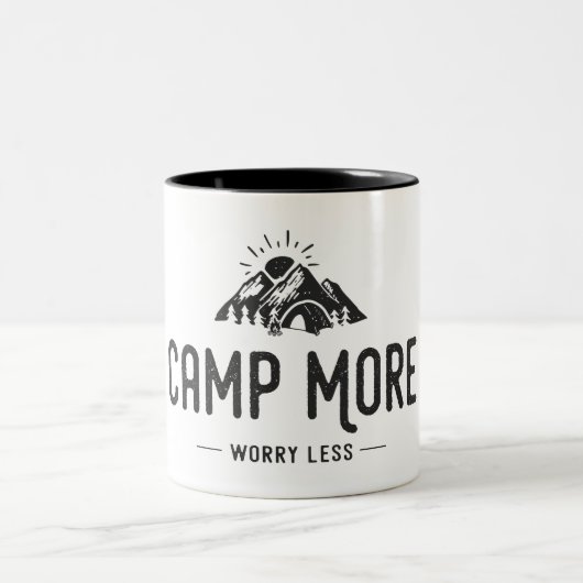 Camp noch schlimmer zweifarbige tasse (Mittel)
