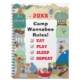Camp-Notebook Notizblock