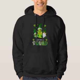 Camp Nurse Squad Pflege St Patrick Day Gnomes Iri Hoodie