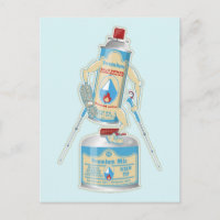 Camp-Ofen Gas Kanister lustige Wanderung