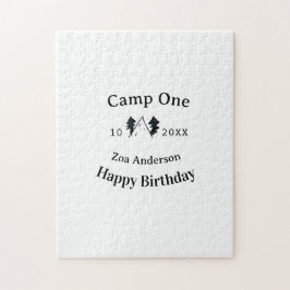 Camp one happy birthday name date campingadventure puzzle
