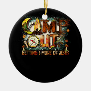 Camp Out Erlangen Sie mehr von Jesus ein cooles So Keramik Ornament